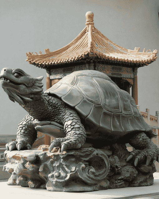 Dragon Turtle Building Diamond Painting