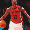 Dwayne Wade NBA Legend Diamond Painting