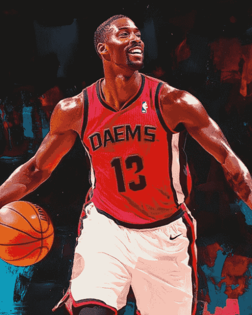 Dwayne Wade NBA Legend Diamond Painting