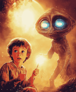 ET The Extra Terrestrial Classics Diamond Painting