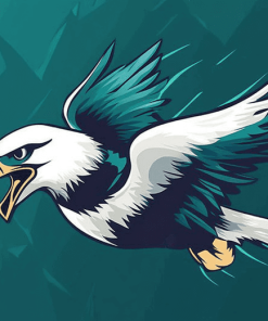 Eagles Football Spirit Diamond Painting