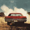 El Camino Cars Diamond Painting