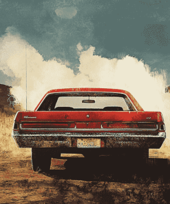 El Camino Cars Diamond Painting