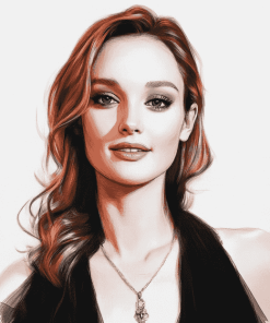 Elegant Leighton Meester Diamond Painting