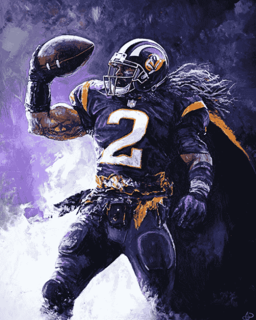 Elegant Minnesota Vikings Diamond Painting