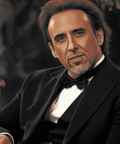 Elegant Nicolas Cage Diamond Painting