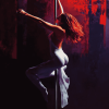 Elegant Woman Pole Dancer Diamond Painting