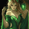 Emerald Princess Animation Diamond Painting