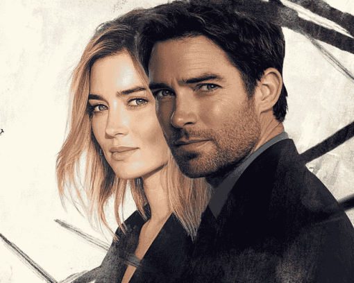 Emily Blunt and John Krasinski Diamond Painting