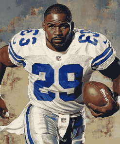 Emmitt Smith Football Legend Diamond Painting