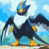 Empoleon Pokemon Anime Diamond Painting