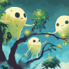 Enchanted Kodama Anime Diamond Painting