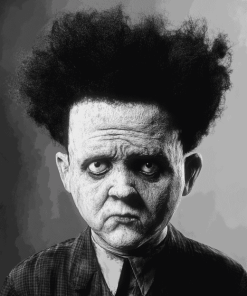 Eraserhead Black and White Diamond Painting