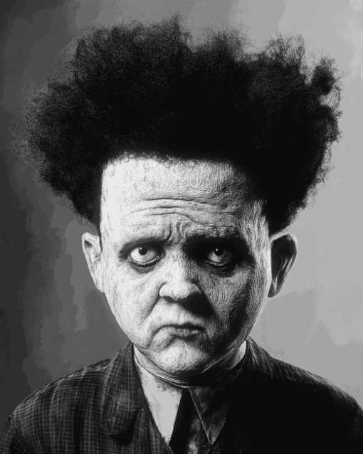 Eraserhead Black and White Diamond Painting