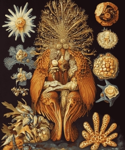 Ernst Haeckel Masterpieces Diamond Painting