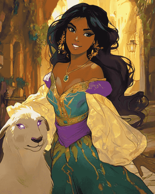 Esmeralda Animation Diamond Painting