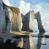 Etretat Beach Diamond Painting