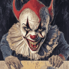 Evil Clown Diamond Painting