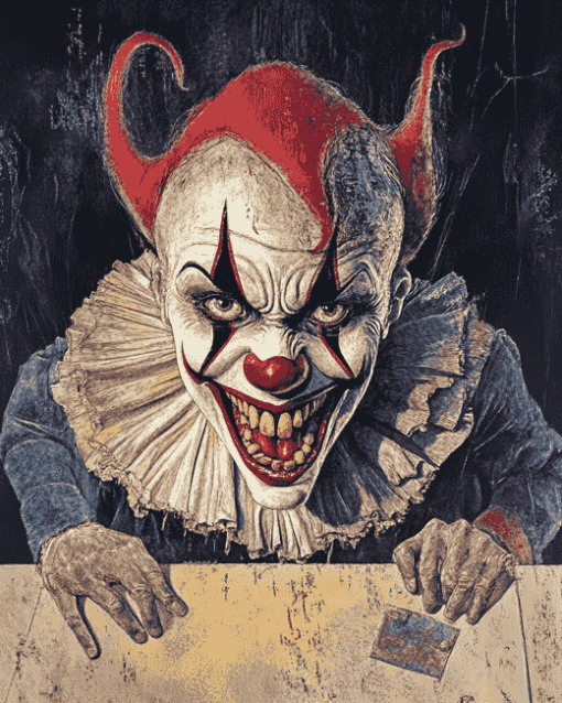 Evil Clown Diamond Painting