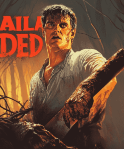 Evil Dead Horror Movie Diamond Painting