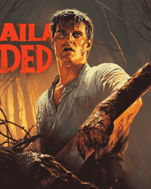 Evil Dead Horror Movie Diamond Painting