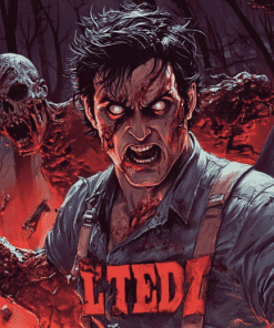 Evil Dead Video Game Diamond Painting