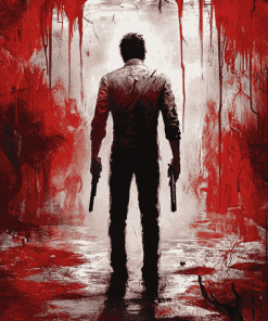 Evil Within Movie Poster Diamond Painting