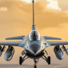 F16 Fighter Jet Art Diamond Painting