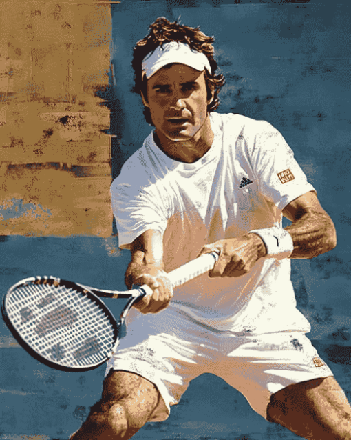 Fabrice Santoro Sports Legend Diamond Painting