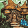 Fairy House Fantasy Diamond Painting