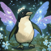 Fairy Penguin Fantasy Diamond Painting