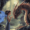 Fairy and Dragon Animation Diamond Painting