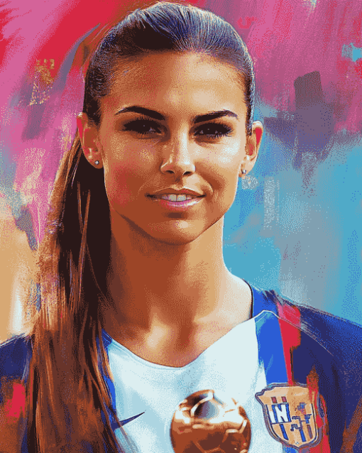 Famous Alex Morgan Diamond Painting