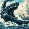 Fantasy Sea Serpent Diamond Painting