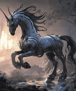 Fantasy Sleipnir Animation Diamond Painting