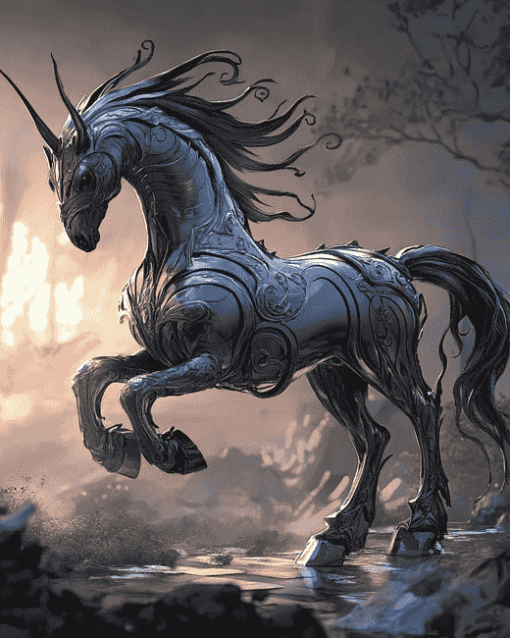 Fantasy Sleipnir Animation Diamond Painting