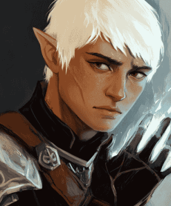 Fenris Dragon Age Character Diamond Painting