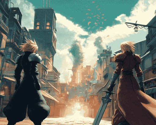 Final Fantasy 7 Adventures Diamond Painting