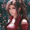 Final Fantasy Aerith Diamond Painting