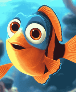 Finding Dori Cartoons Diamond Painting