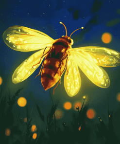 Firefly Cartoons Diamond Painting