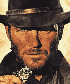 Fistful Of Dollars Film Diamond Painting