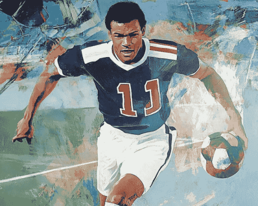 Football Legend Gale Sayers Diamond Painting