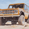 Ford Bronco Engine Diamond Painting