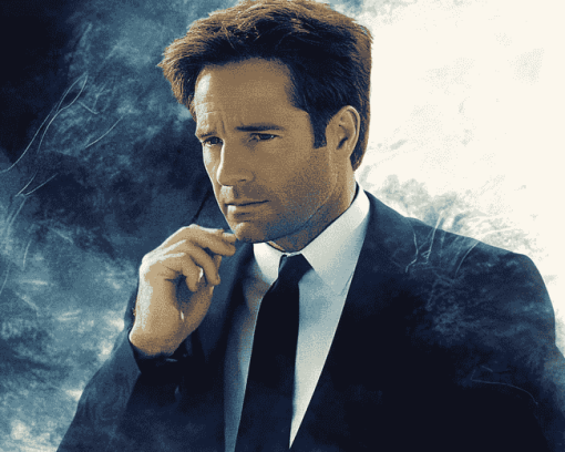 Fox Mulder Movies Diamond Painting