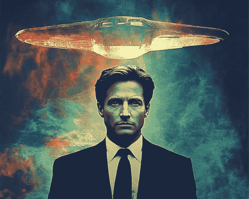 Fox Mulder Series Diamond Painting