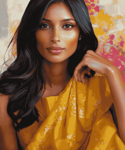 Freida Pinto Celebrity Diamond Painting