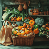 Fresh Vegetables Grocery Diamond Painting