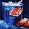 Frozen Pepsi Beverage Diamond Painting