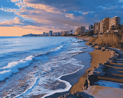 Fuengirola Seaside Diamond Painting